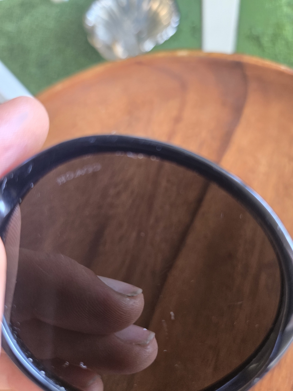 Coach HC8214 Round Black Sunglasses 56-16-140 (READ DESCRIPTION / AS-IS) - Picture 6 of 8